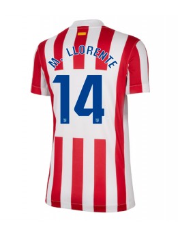Billige Atletico Madrid Marcos Llorente #14 Hjemmedrakt Dame 2025-26 Kortermet